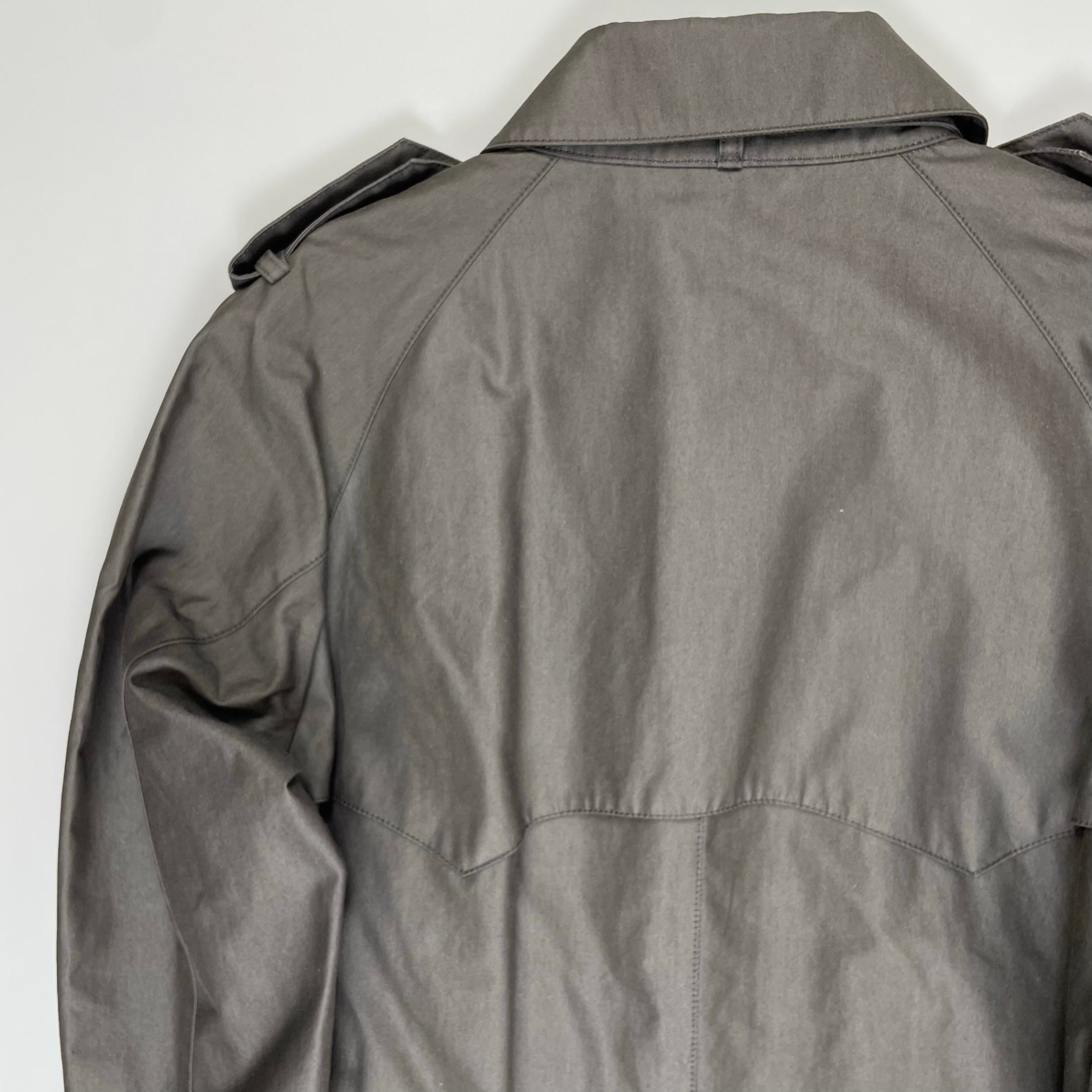 PS Paul smith ピーエス ポールスミス / ライナー付ステンカラーコート グレー 参考定価：50,000程度 SIZE:XL