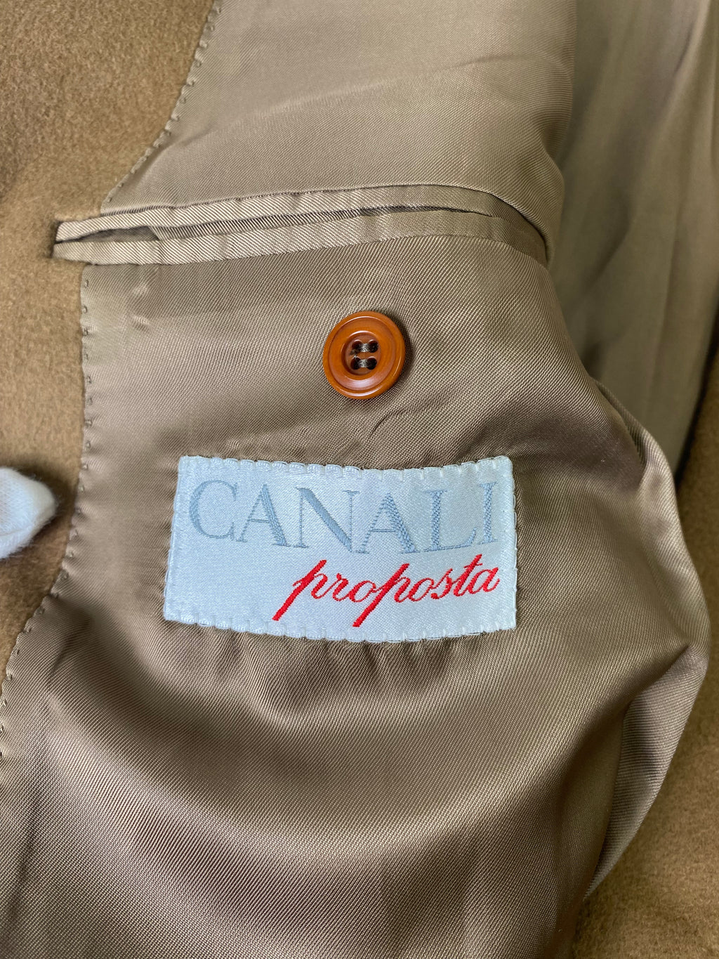 【スペシャル】CANALI カナーリ Loro Piana ロロピアーナ カシミヤ100％ ダブルブレスト コート