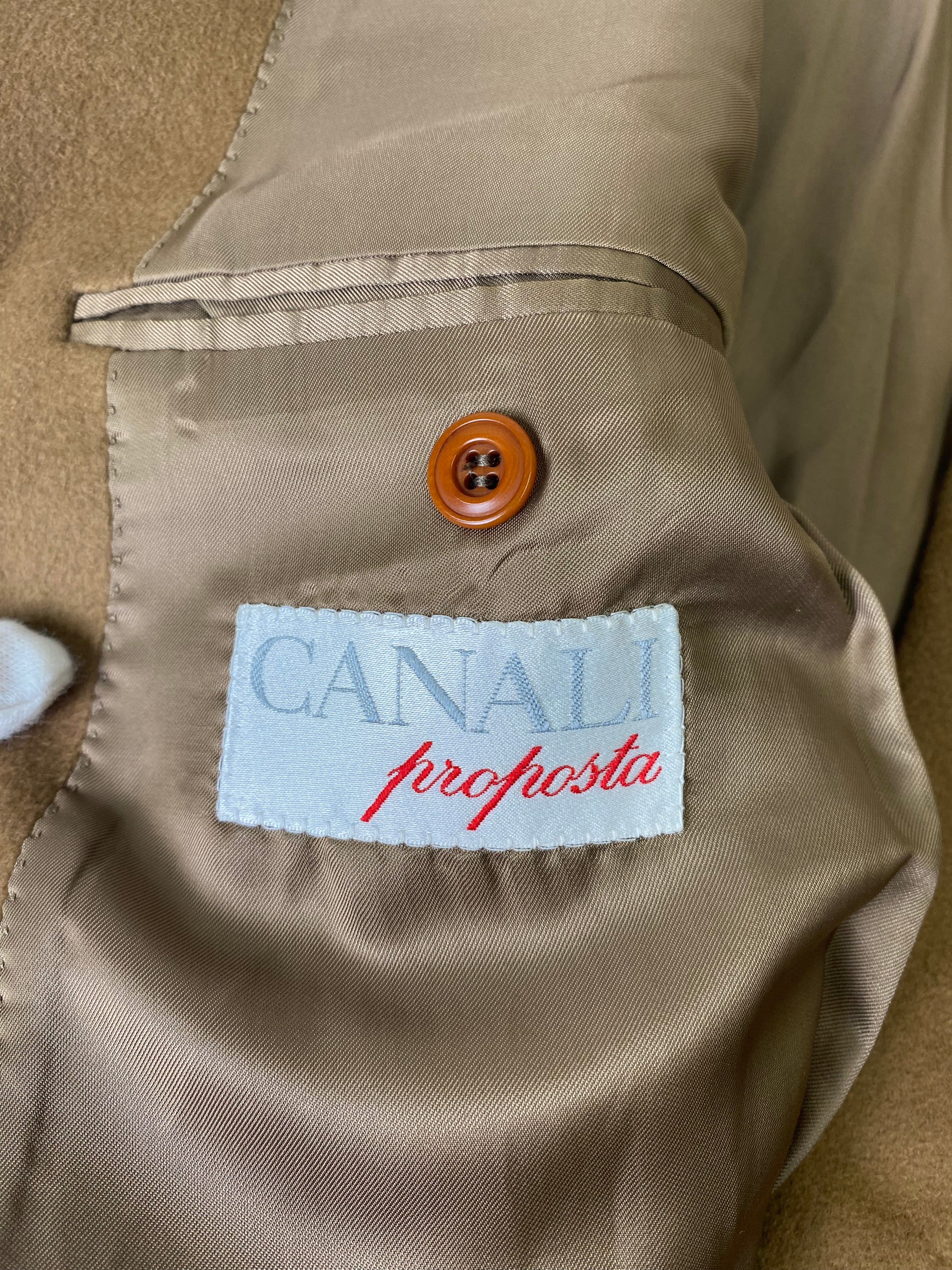 【スペシャル】CANALI カナーリ Loro Piana ロロピアーナ カシミヤ100％ ダブルブレスト コート