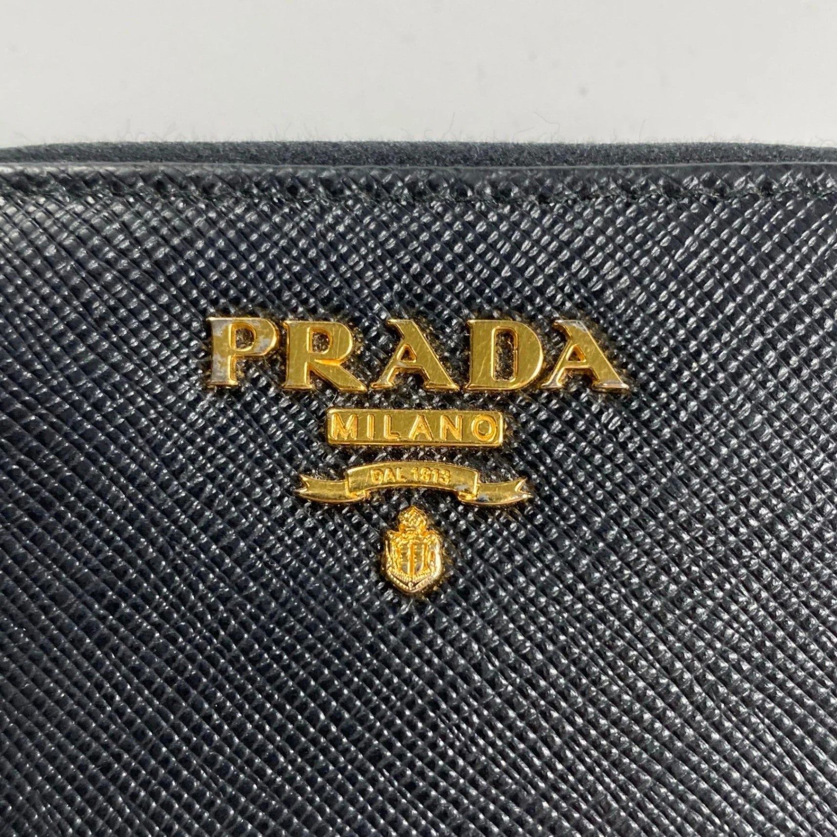 PRADA プラダ / サフィアーノ ラウンドファスナー コインケース 1MM268 参考定価：62,800+tax