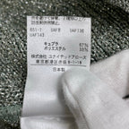 6(ROKU) BEAUTY＆YOUTH / LAME SHIRT CARDIGAN 参考定価：26,000+tax SIZE：FREE