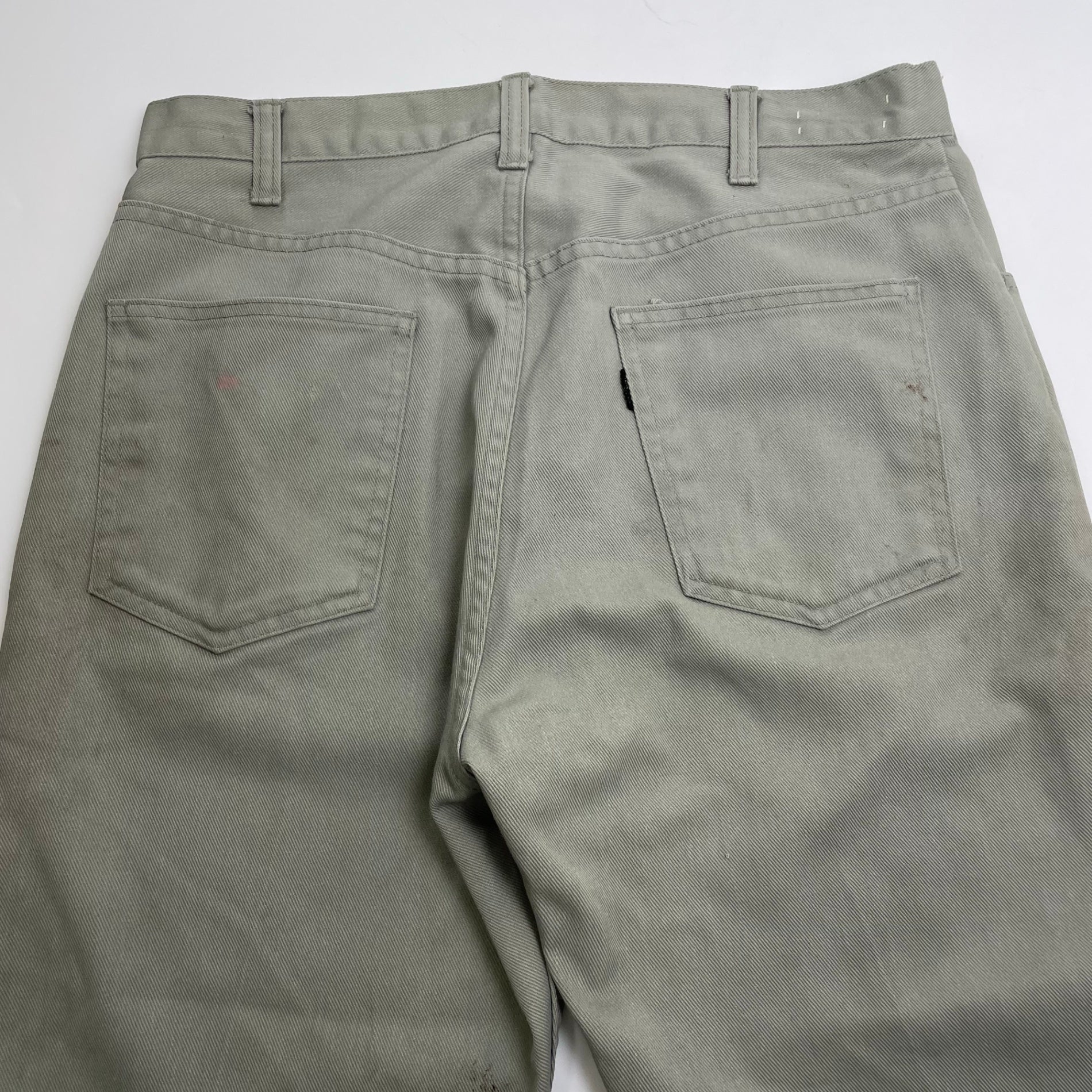 Levi's リーバイス / 黒タブBIG E スタプレスラックス 42TALON SIZE:W83cm