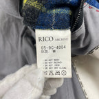 RICO ARCHIVE リコ アーカイブ / アーカイブチェックレザーライダース SIZE:M