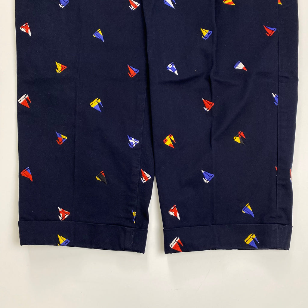 BEAMS PLUS ビームスプラス / 5ポケット エンブロイダリー チノパン タグ付 参考定価：38,000+tax SIZE:M