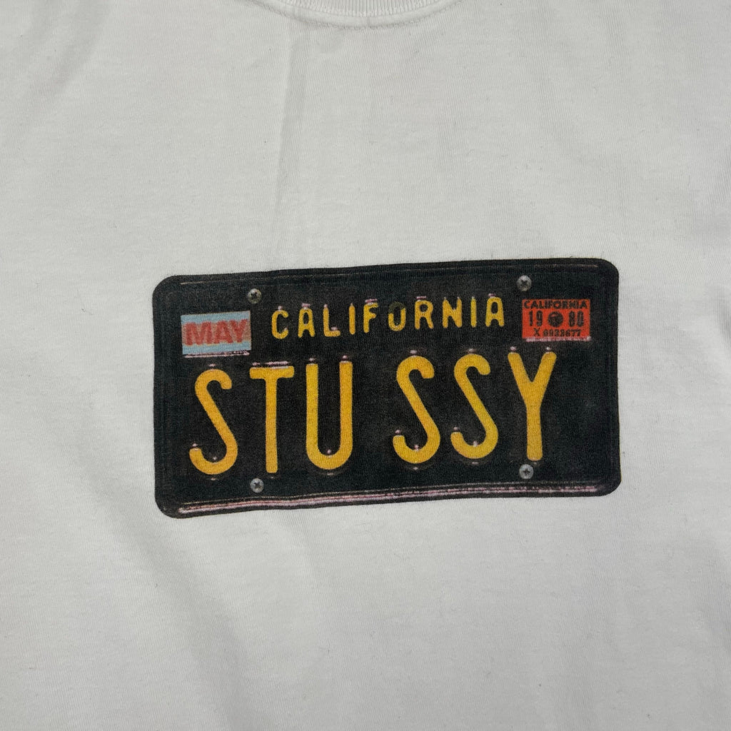 Stussy ステューシー / License Plate TEE ナンバープレート SIZE:M
