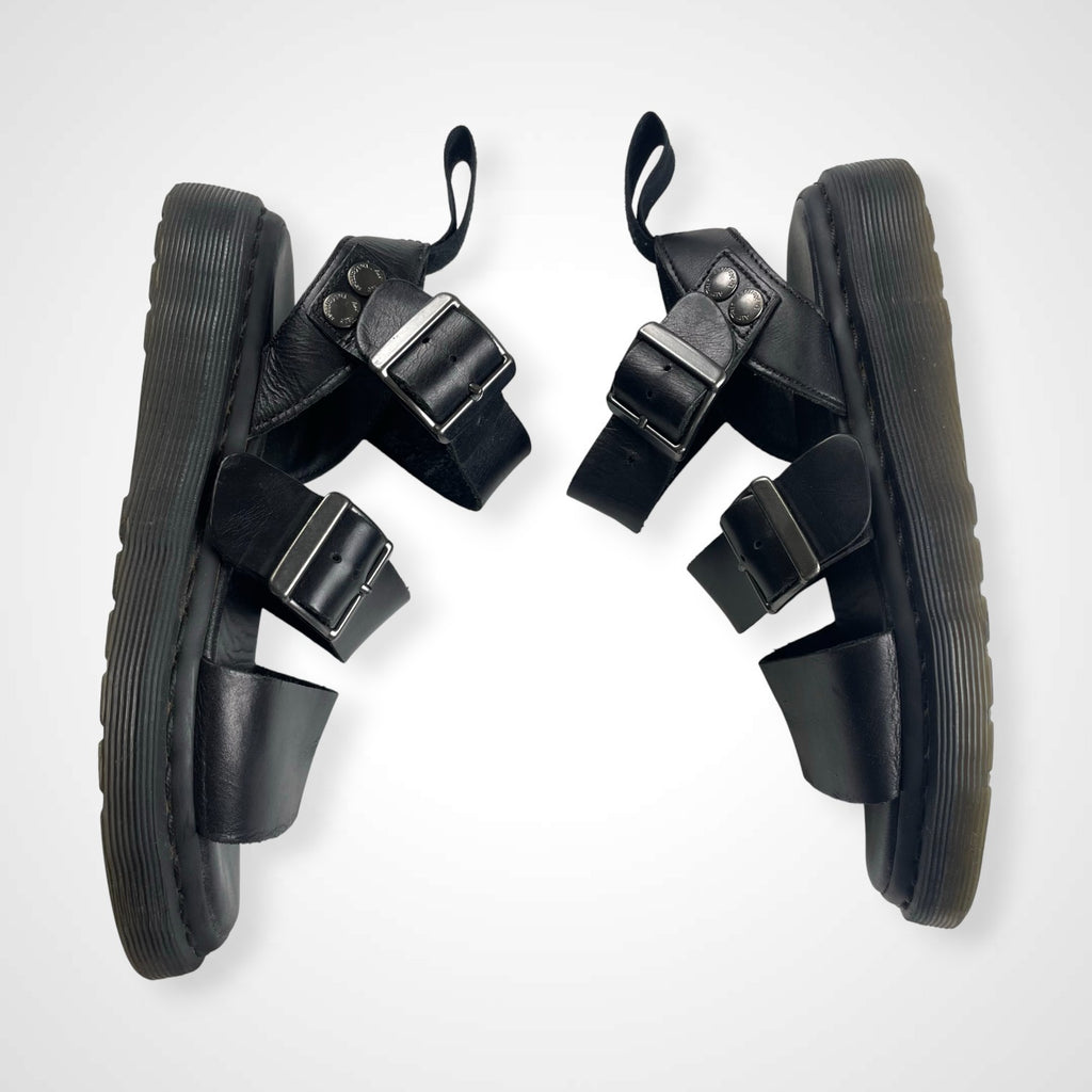 Dr.Martens ドクターマーチン / GRYPHON レザーサンダル オールブラック 参考定価：21,000+tax SIZE:UK4(23cm)