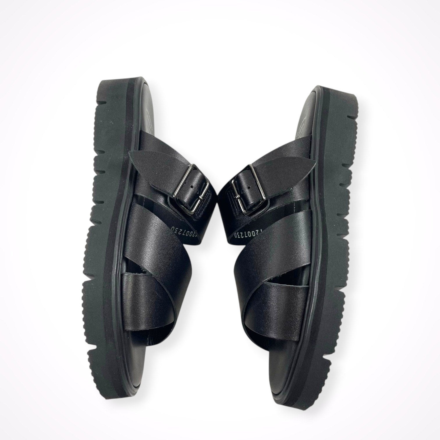 BEAUTIFUL SHOES(TOSHINOSUKE TAKEGAHARA) / CROSS BELT SANDALS 極美