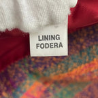 DONNA erre / セットアップ パイルチェックジャケット 参考定価：170,000程度 SIZE:42