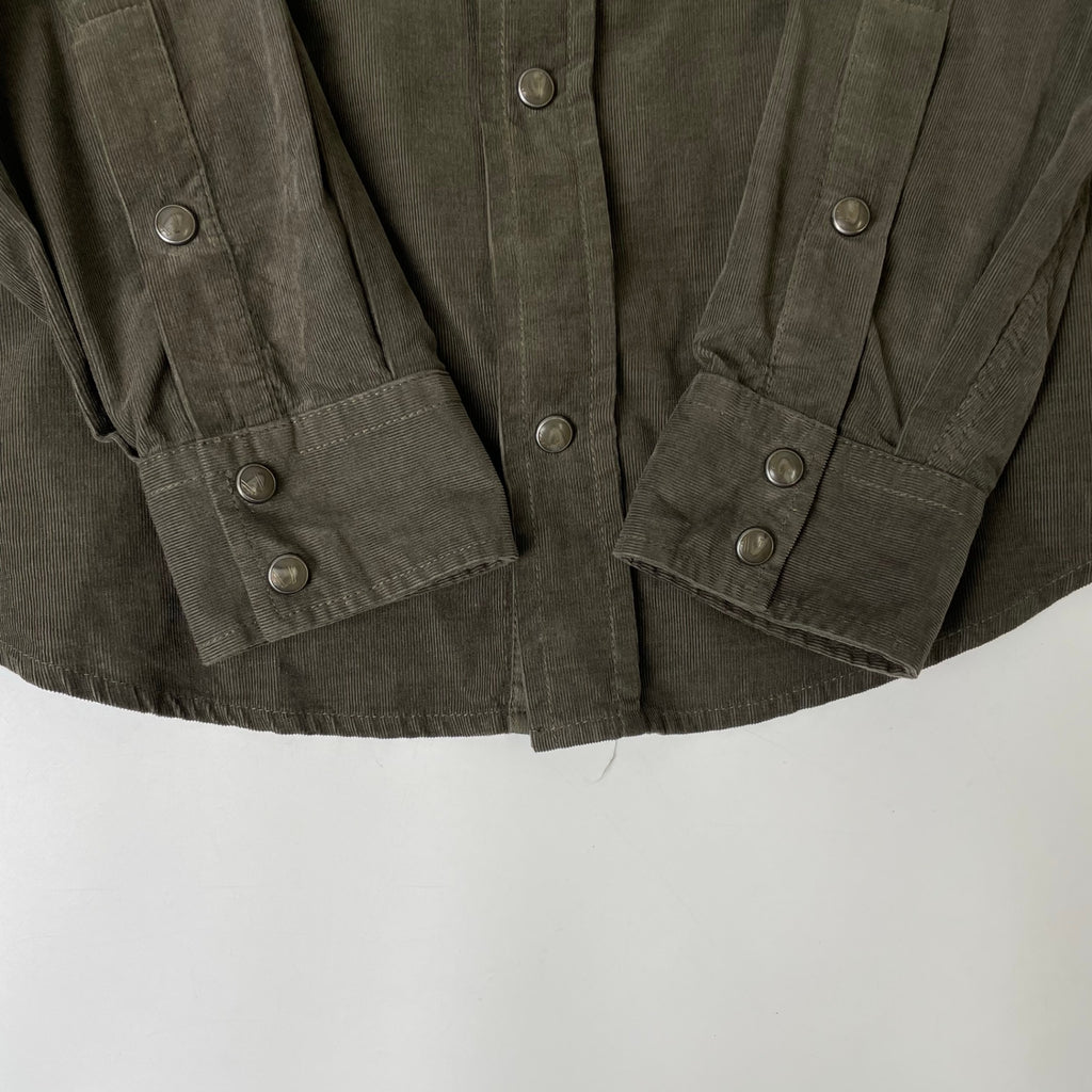 ARMANI JEANS / OLDコットンコーデュロイシャツ 参考定価：30,000程度 SIZE:S