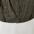 ARMANI JEANS / OLDコットンコーデュロイシャツ 参考定価：30,000程度 SIZE:S