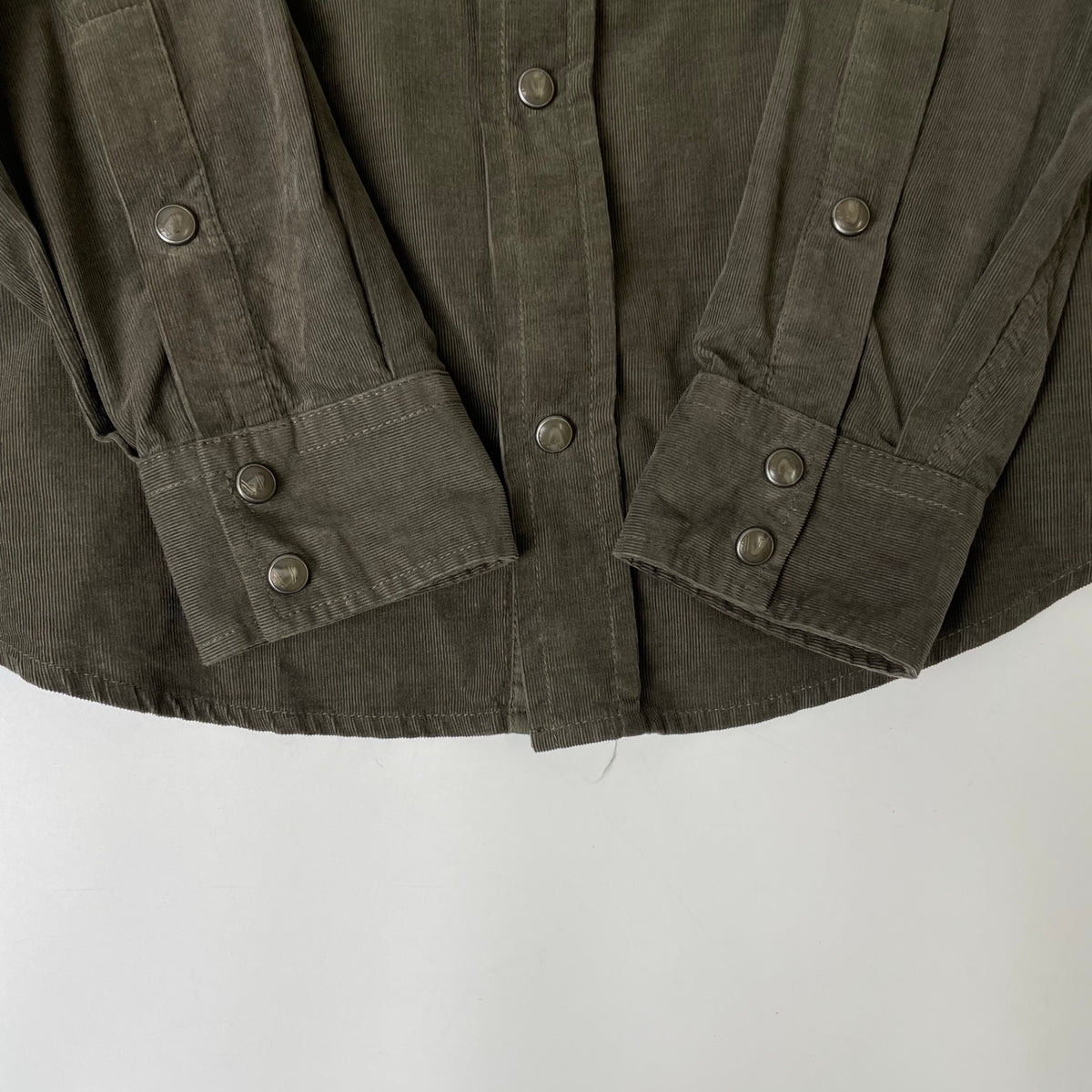 ARMANI JEANS / OLDコットンコーデュロイシャツ 参考定価：30,000程度 SIZE:S