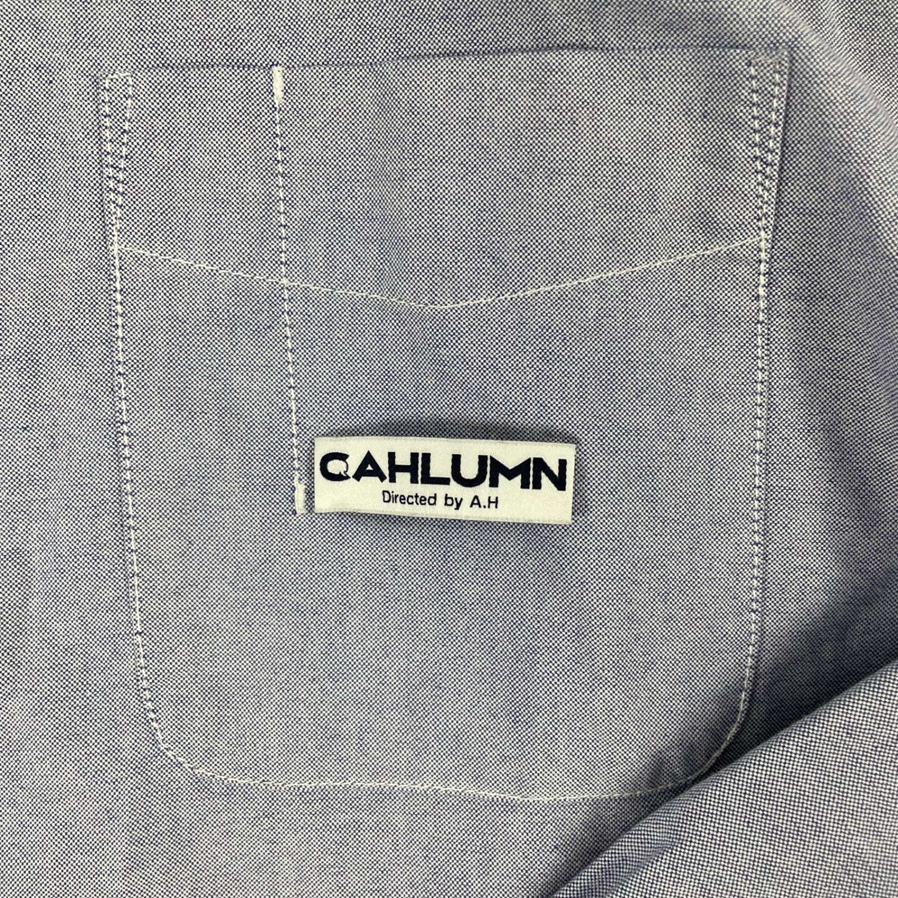 CAHLUMN / Magazine Pocket Oxford B.D Shirt 長谷川昭雄 SIZE：XL