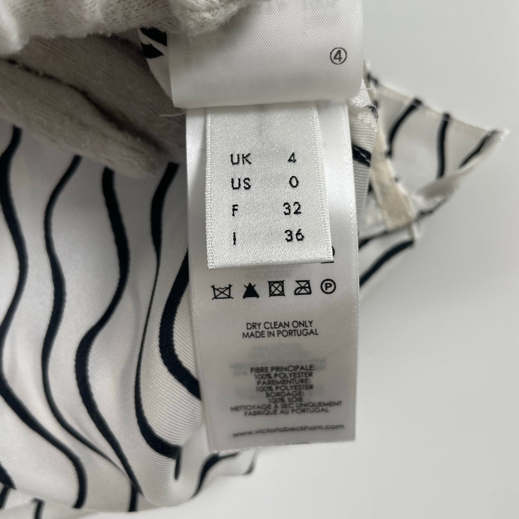 VICTORIA VICTORIA BECKHAM / ウェープパターンブラウス 参考定価：60,000程度 SIZE:36
