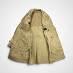 POLO RALPH LAUREN ポロ ラルフローレン / 100％コットンギャバ トレンチコート Dカン ガーメントカバー付 参考定価：89,000+tax SIZE:S