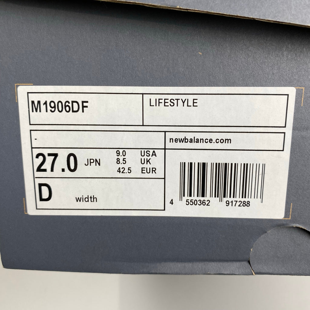 new balance ニューバランス / M1906DF ローカットスニーカー 極美品 SIZE：27cm