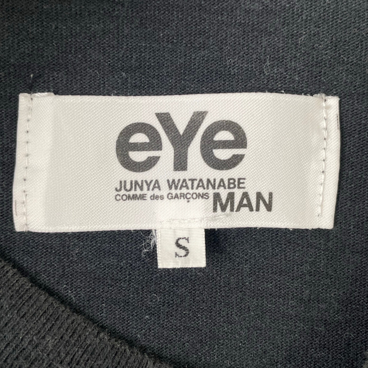 eye JUNYA WATANABE COMME des GARCONS × VANS / 07SS 切替コラボTシャツ WS-T919 SIZE:S