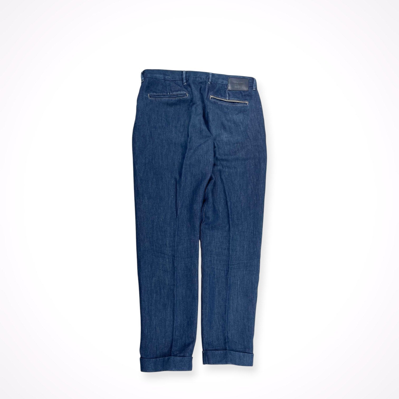 CARE LABEL ケアレーベル / コットンリネンデニムパンツ 参考定価：48,000程度 イタリア製 SIZE:31