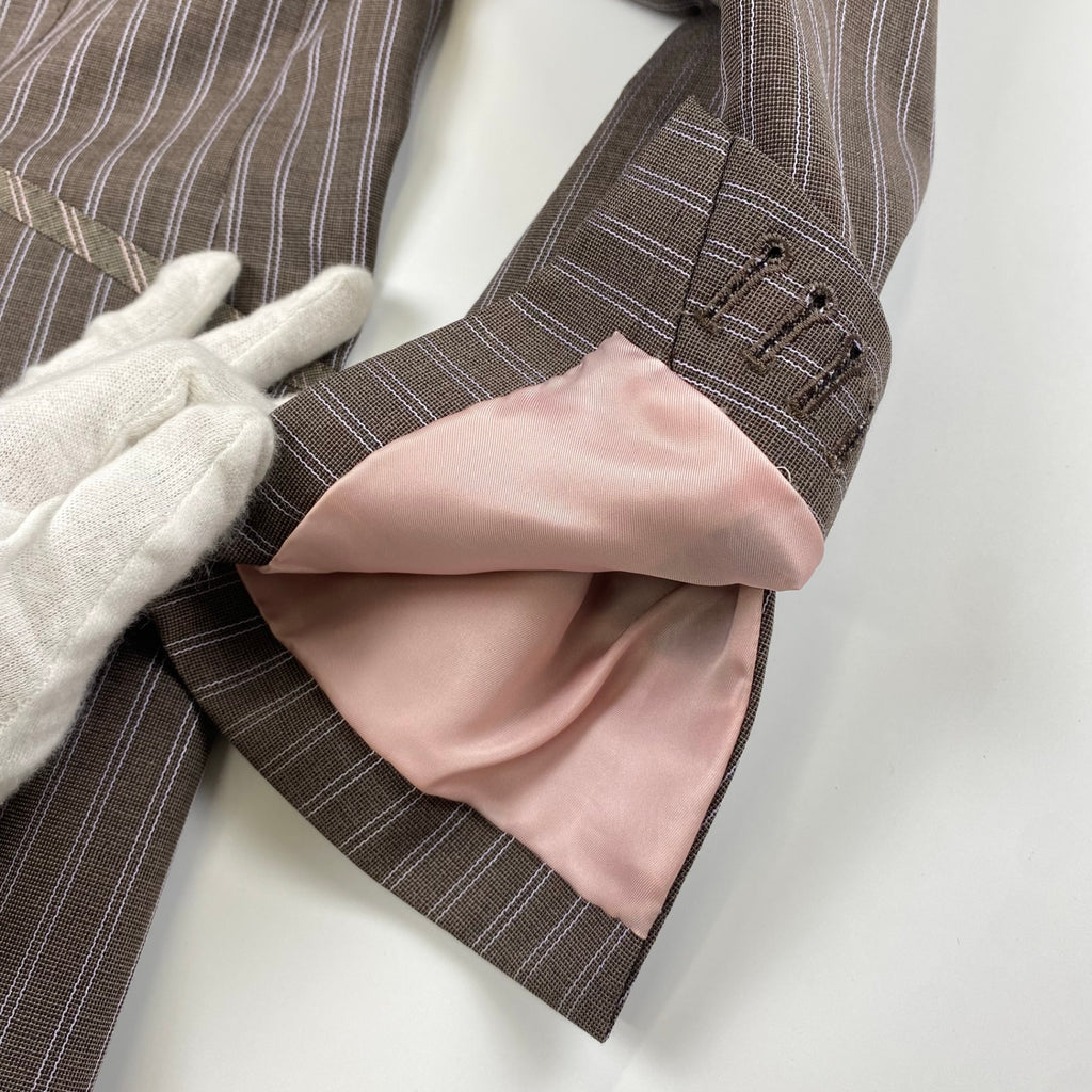 【スペシャル】Paul Smith COLLECTION ポールスミスコレクション / ウール×シルク デザインスーツ MK.134004 MD,2581 SIZE:L