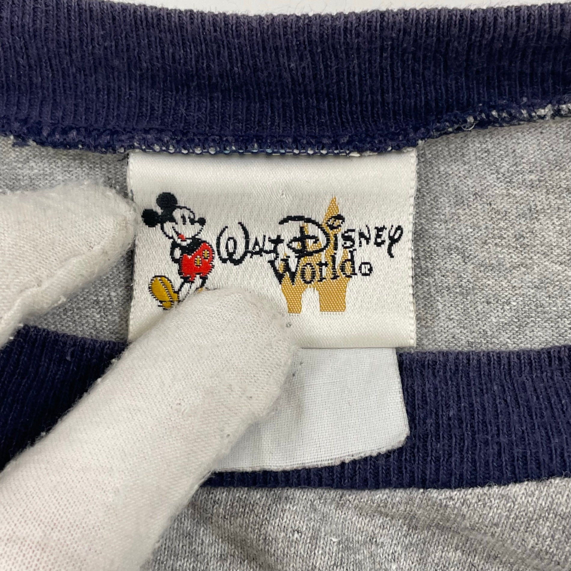 Walt Disney / ヴィンテージ ベースボールラグランTシャツ MLB SIZE:M程度