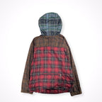 COMME des GARCONS SHIRT / 10AW マルチチェックジップパーカー コレクションピース SIZE:XS