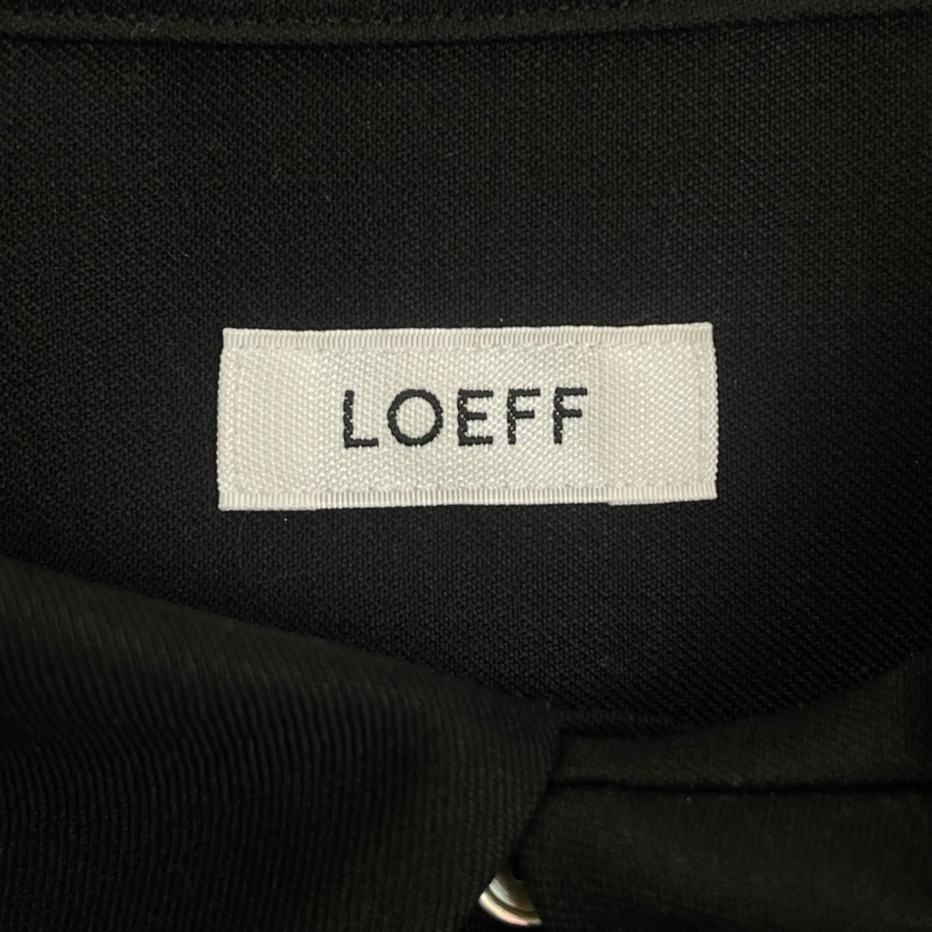 LOEFF ISETAN SALON別注 ロエフ 伊勢丹 / LF W GABA REG SHT ギャバジンウールシャツ 参考定価：32,000+tax SIZE:1