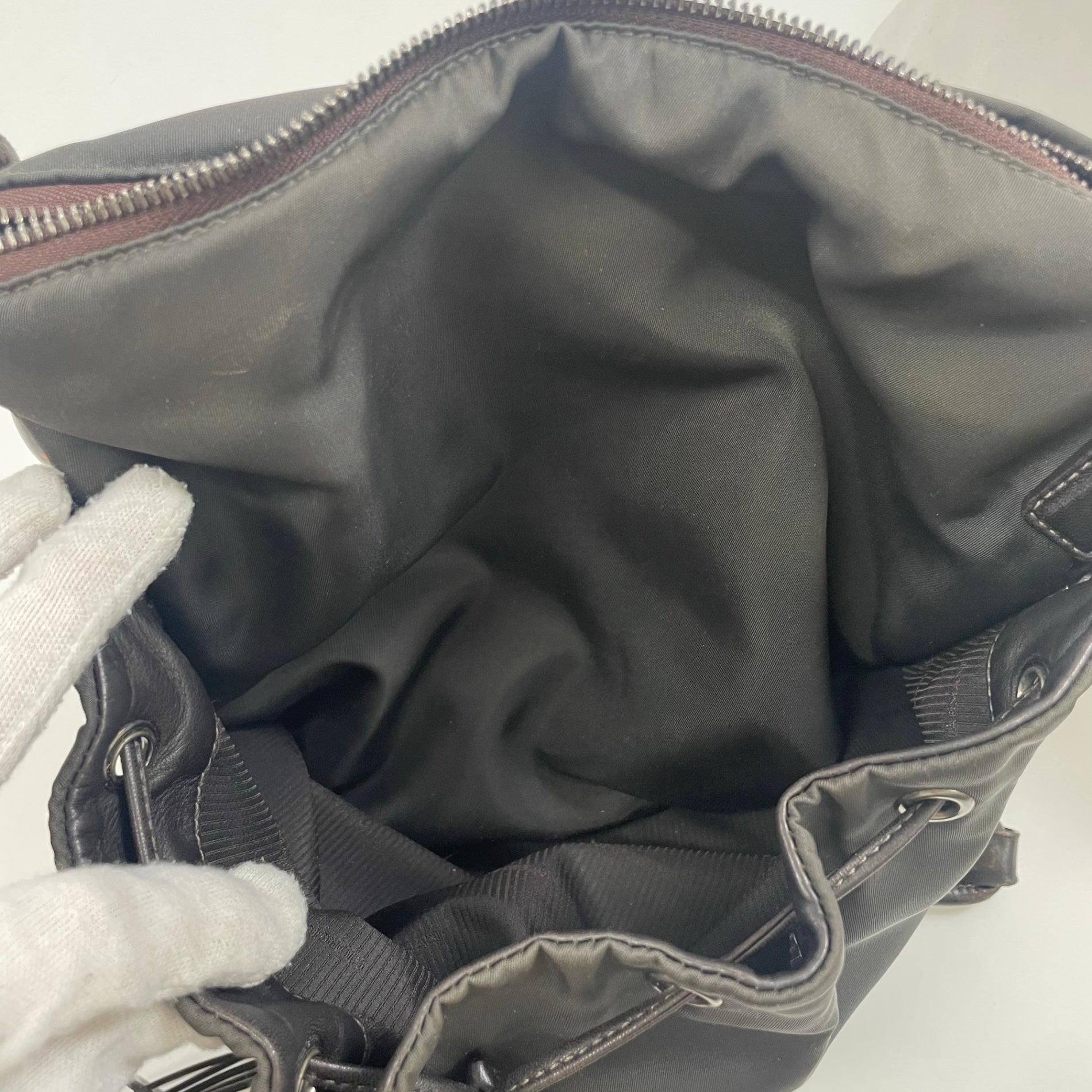 GIORGIO ARMANI / フリンジショルダーバッグ 参考定価：200,000程度