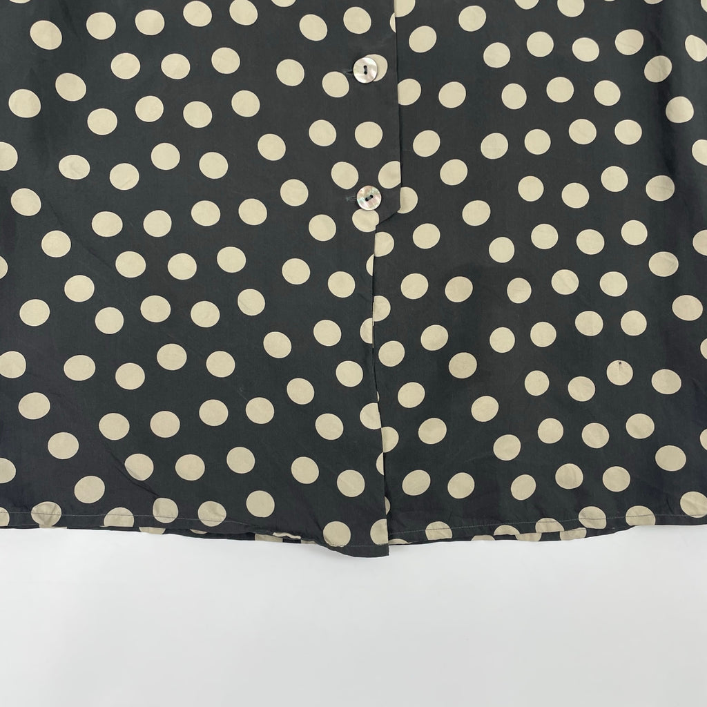 ETIENNE AIGNER / ピュアシルクドットシャツ 参考定価：45,000程度 SIZE:44