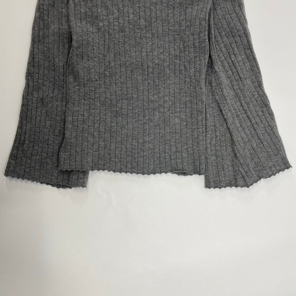 DEMYLEE デミリー / フレアスリーブ リブニット 参考定価：35,000程度 SIZE:S