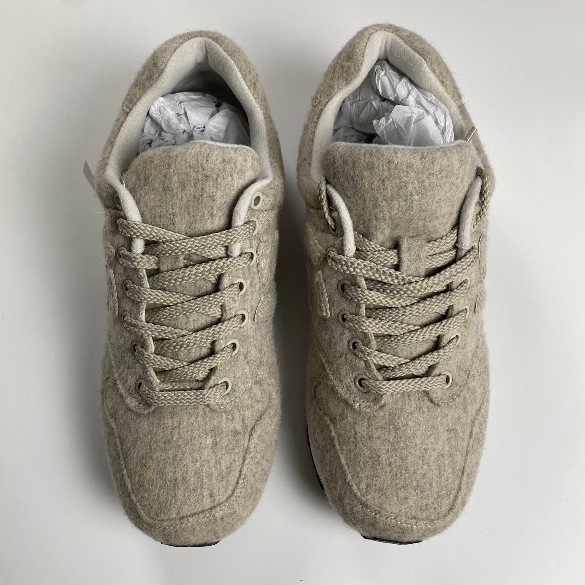 【未使用】 SANGACIO サンガッチョ / Tweed Greige ツイード スニーカー グレージュ 参考定価：22,500+tax SIZE:27cm