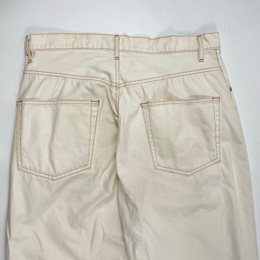 AURALEE / ORGANIC COTTON SLUB DUCK WIDE PANTS 参考定価：24,000+tax SIZE：34