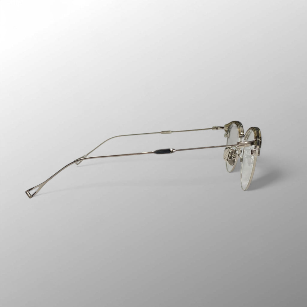 【美品】 ISSEY MIYAKE × 金子眼鏡 / BROW BOSTON Ⅷ ボストン型 クリアアイブロウ 度なしクリアレンズ 参考定価：60,000+tax