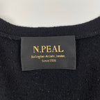 N.PEAL / ピュアカシミヤカーディガン 英国製 参考定価：80,000程度 SIZE：8