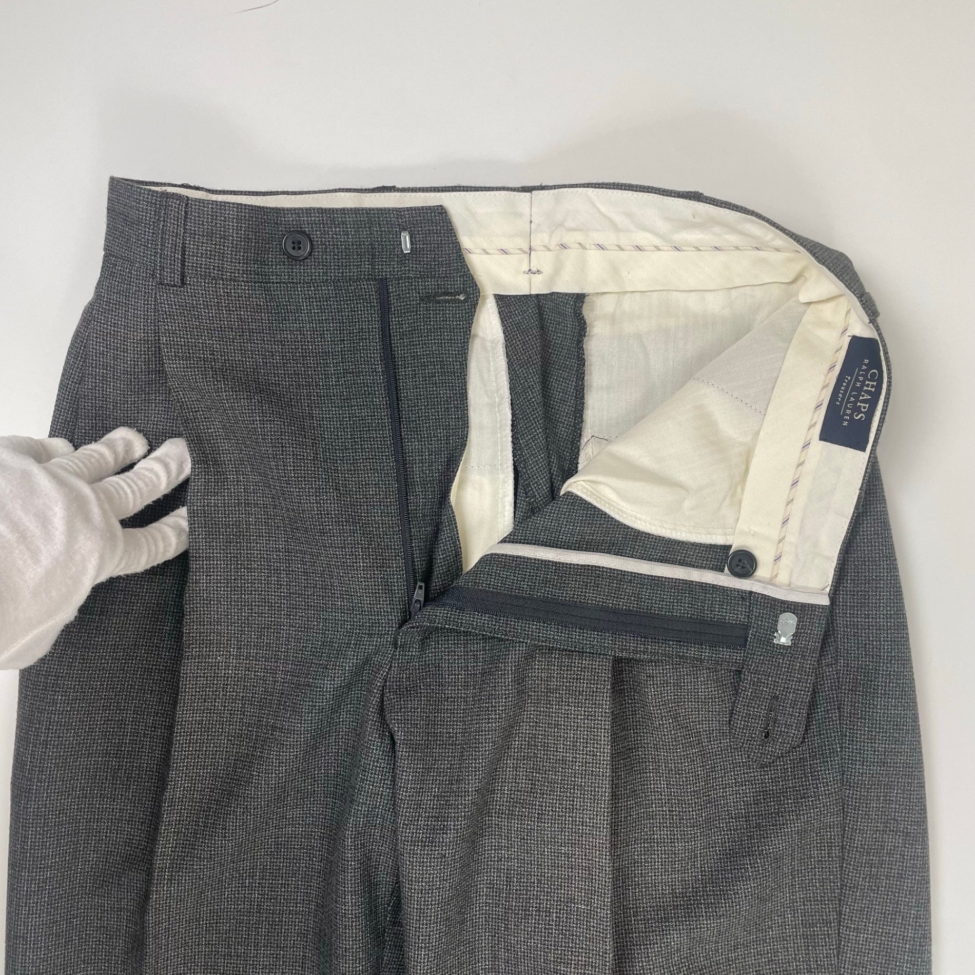 CHAPS RALPH LAUREN チャップス ラルフローレン / ヴィンテージ2タックスラックス SIZE:30
