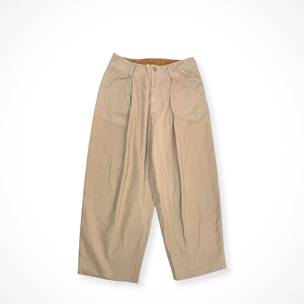 ROUNDABOUT ラウンダバウト / Double Canvas Deep Tuck Pants 参考定価：28,900 SIZE:1