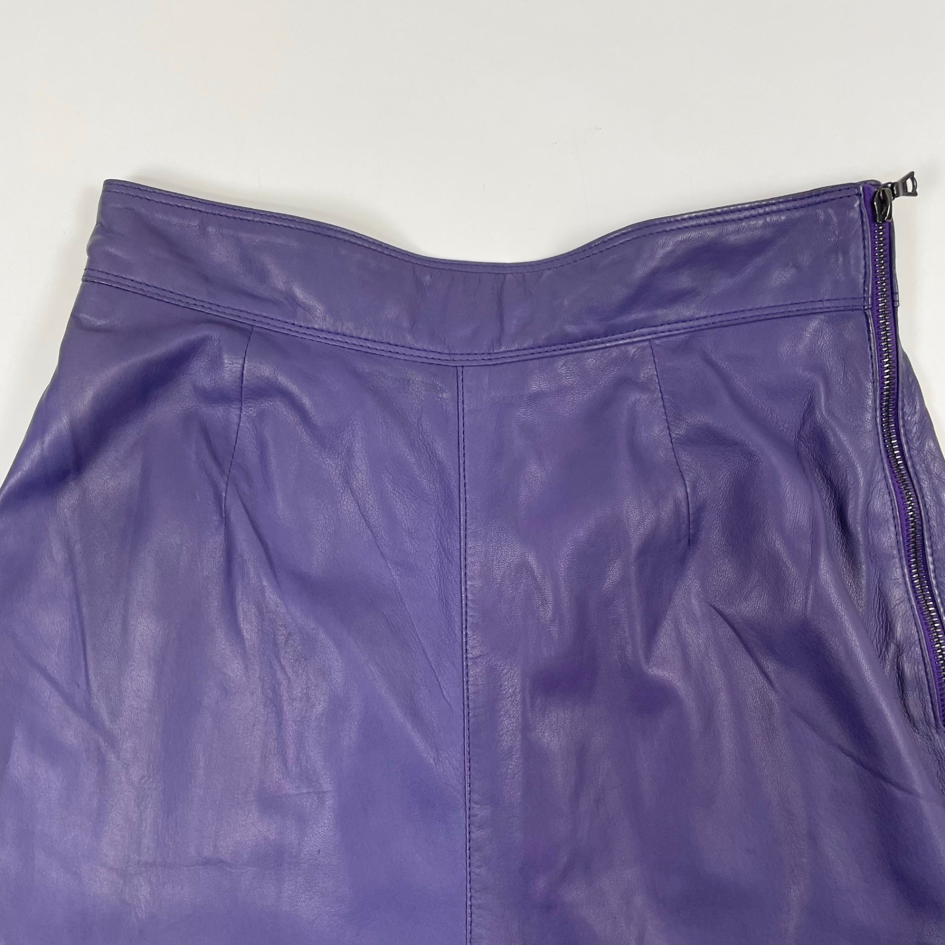 Gianni Versace / レザーハーフパンツ 参考定価：200,000程度 SIZE:W68