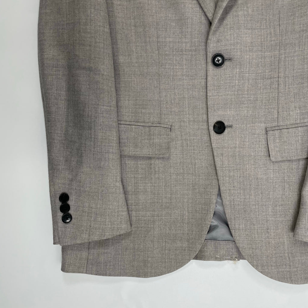 EDIFICE エディフィス / SUPER 120’sウールサキソニースーツ グレージュ 参考定価：40,000+tax SIZE:S
