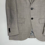 EDIFICE エディフィス / SUPER 120’sウールサキソニースーツ グレージュ 参考定価：40,000+tax SIZE:S