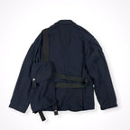 ALMOST BLACK / コンバーチブルジャケット 参考定価：80,000程度 SIZE:1