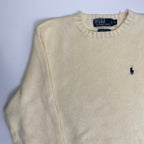 Polo by Ralph Lauren ポロバイラルフローレン / ピマコットン ヴィンテージニット ポニー刺繍 SIZE：M