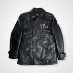 Dress hippy ドレスヒッピー / Leather Pea Coat ダブルブレストレザージャケット 参考定価：65,000程度 SIZE:S