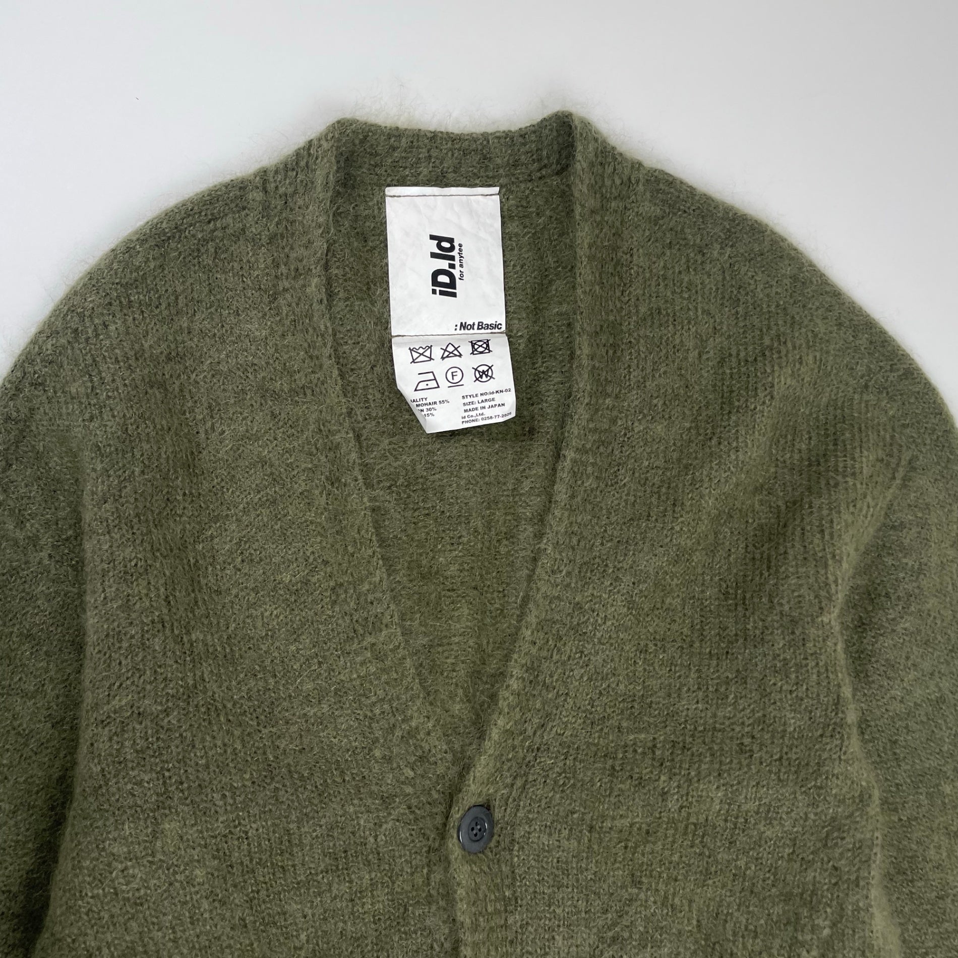 トップス ID. ANYTEE Kid Mohair Cardigan Kid Mohair Cardigan 