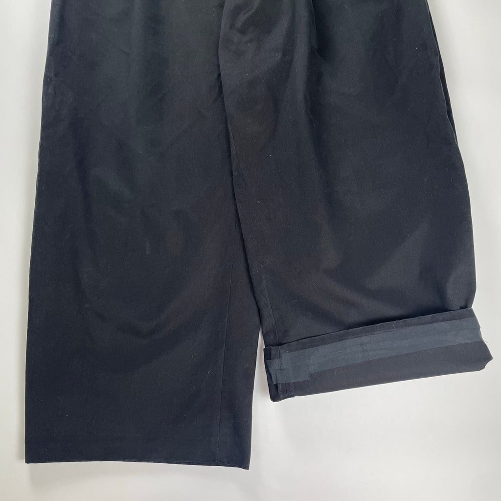 STUDIO NICHOLSON スタジオ ニコルソン / SORTE PEACHED COTTON TWILL VOLUME PLEAT PANTS ワイドパンツ 参考定価：43,000+tax SIZE:S