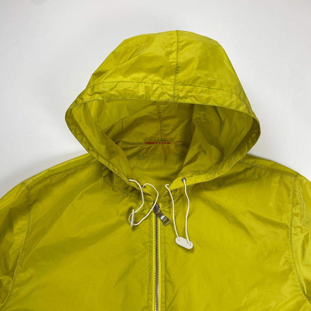 PRADA SPORT プラダスポーツ / ナイロンジップアップジャケット ピスタチオカラー 代理店有 SIZE：M