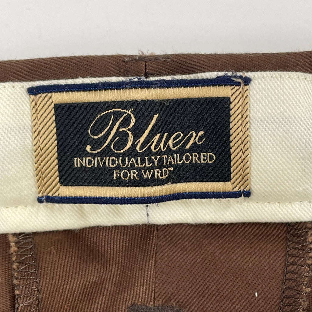 Bluer / 2タックツイルスラックス SIZE:W83