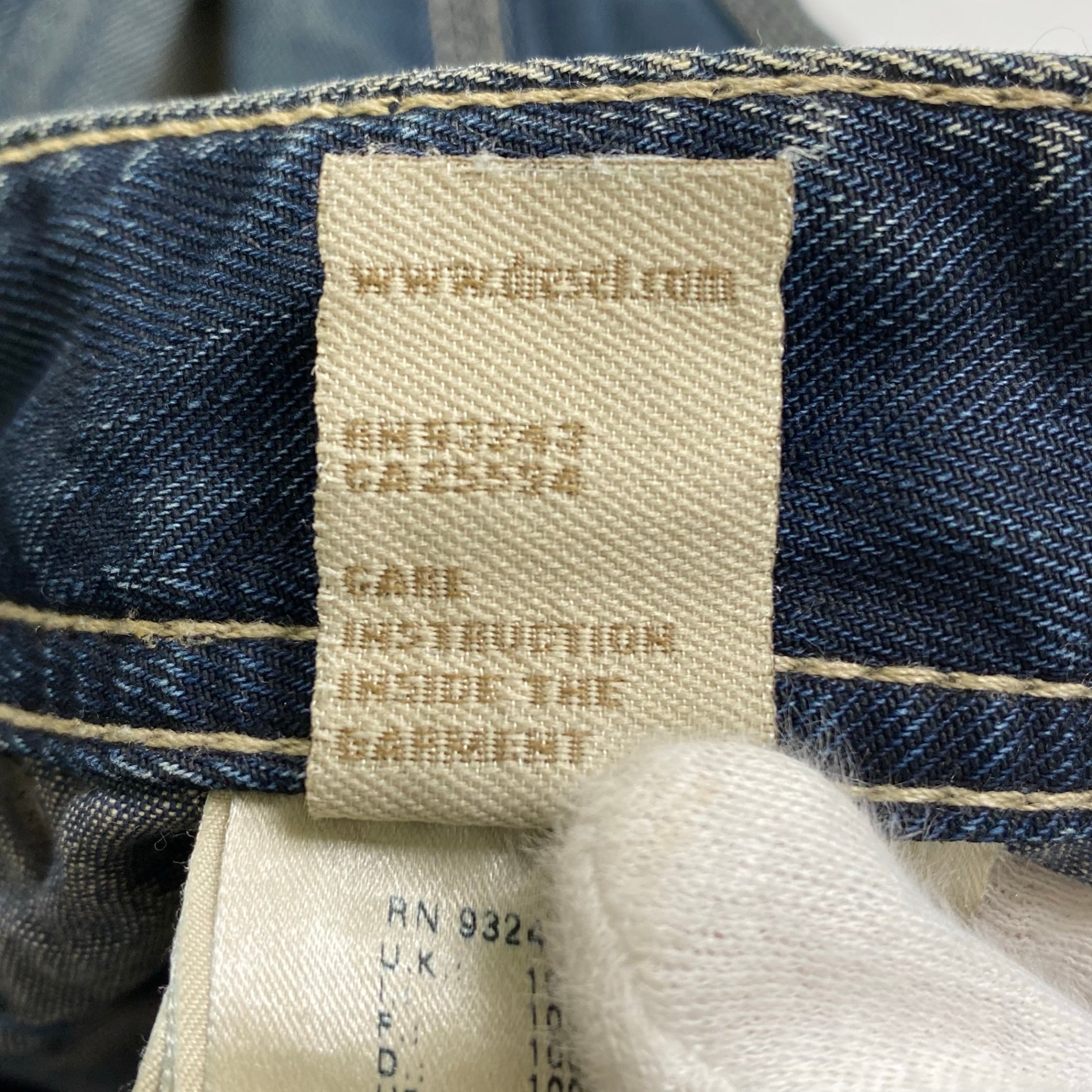 DIESEL ディーゼル / KROOLEY 0660Q ヘリンボーン デニムパンツ SIZE:W27 L30