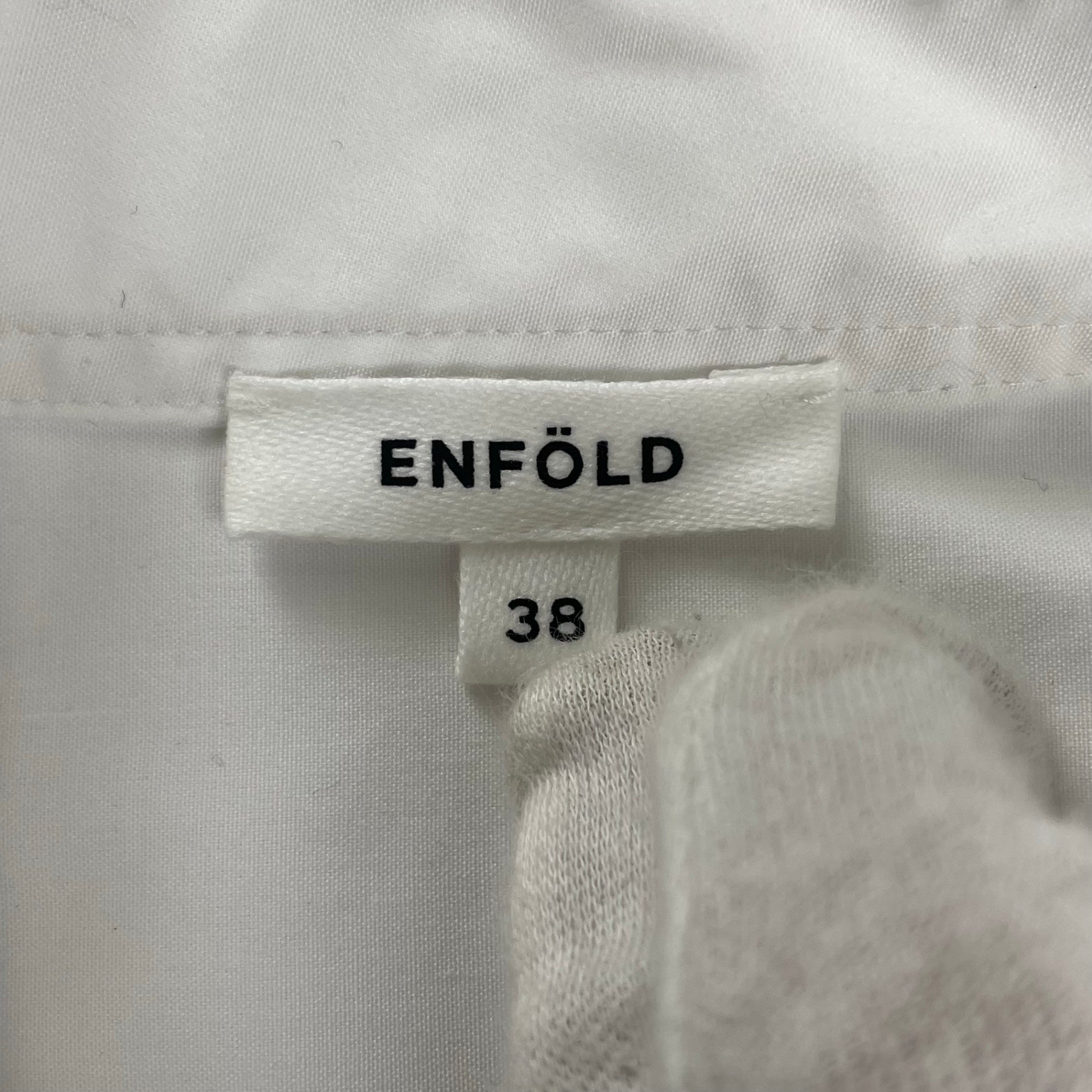 ENFOLD エンフォルド / LONG-COLLAR SHIRT 参考定価：33,000+tax SIZE:38