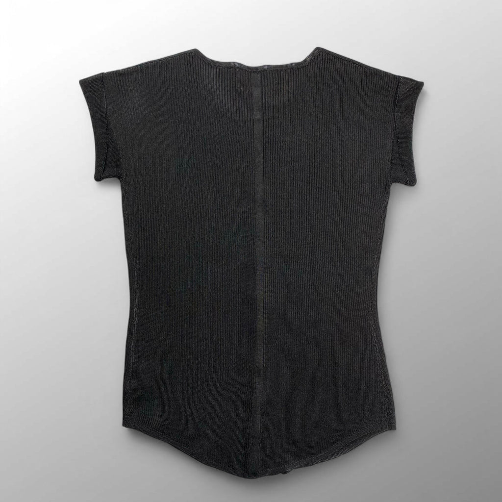 MELT THE LADY メルト ザ レディ / No-Sleeve cardigan カーディガン ベスト ブラック SIZE:FREE