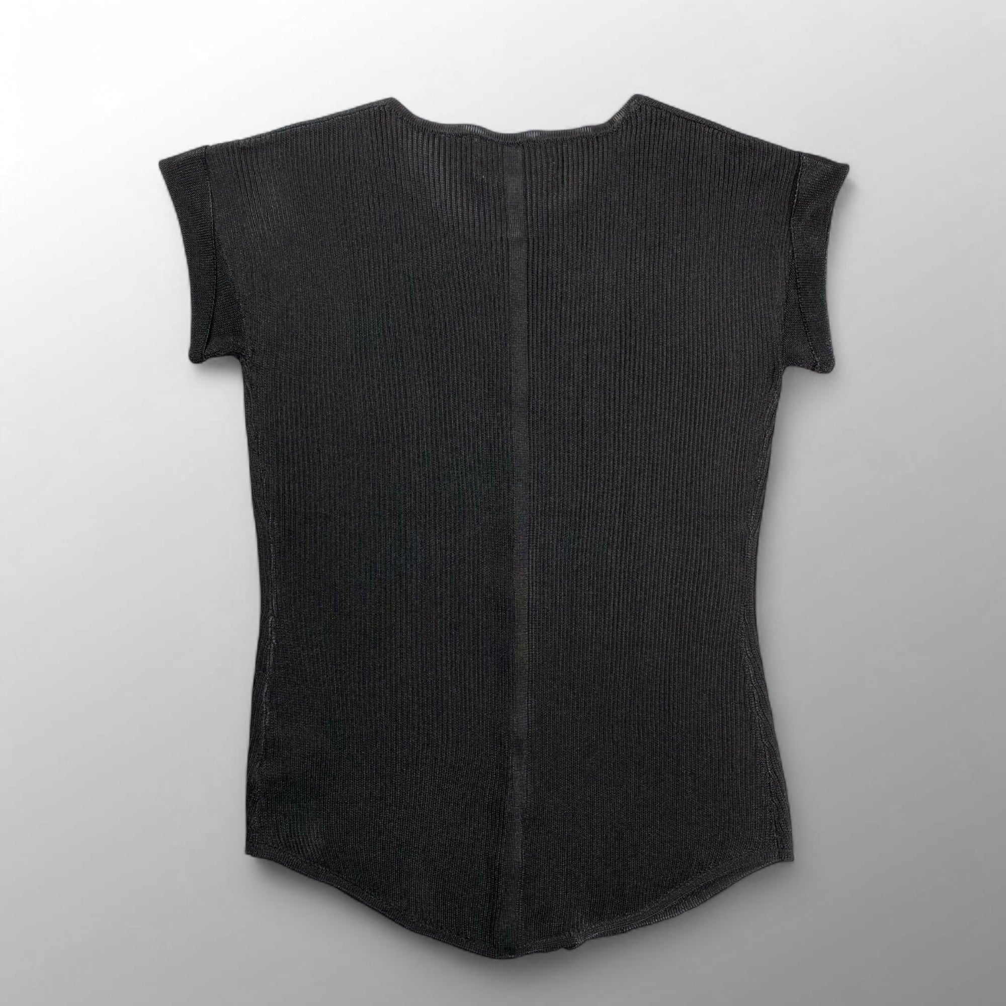 MELT THE LADY メルト ザ レディ / No-Sleeve cardigan カーディガン ベスト ブラック SIZE:FREE