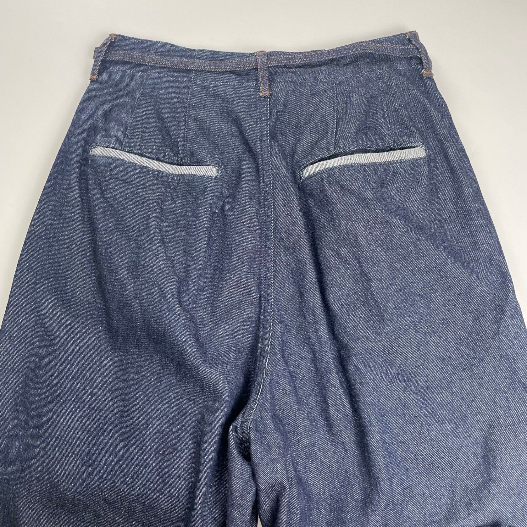 beautiful people ビューティフルピープル / left hand twill tuck denim pants デニムパンツ 24ss 極美品 参考定価：45,000+tax  SIZE:34