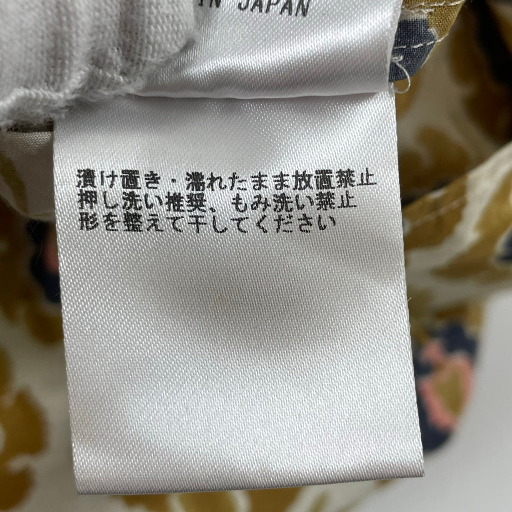 BACCA / コットンリバティプリント コクーンシャツワンピース 参考定価：26,000+tax SIZE:36